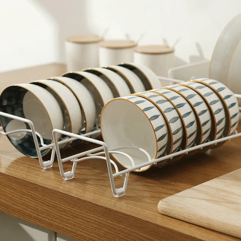 

Kitchen put bowls plates shelves multifunctional dishes dish chopsticks storage rack countertop draining rack household tools