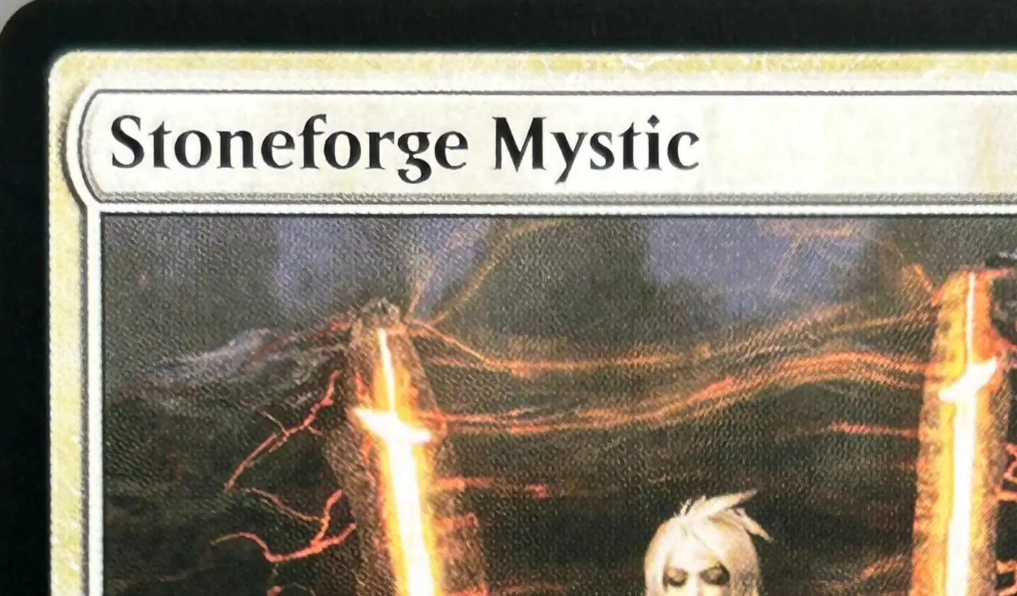 Фото Высококачественные TCG-прокси-карты LK37 Faerie Mastermind Miirym, Sentinel Wyrm Trouble in Pairs Windfall (Black-Core) №3