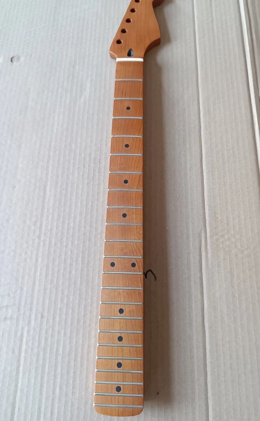 New Nitro paint matte baked Maple 22fret electric Guitar Neck 25.5 inch parts