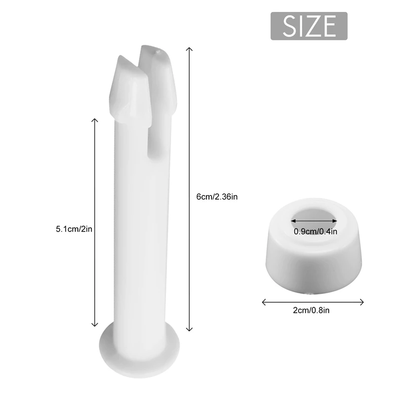 24 шт. пружинные штифты из АБС-пластика для бассейна 6 см/28270 дюйма