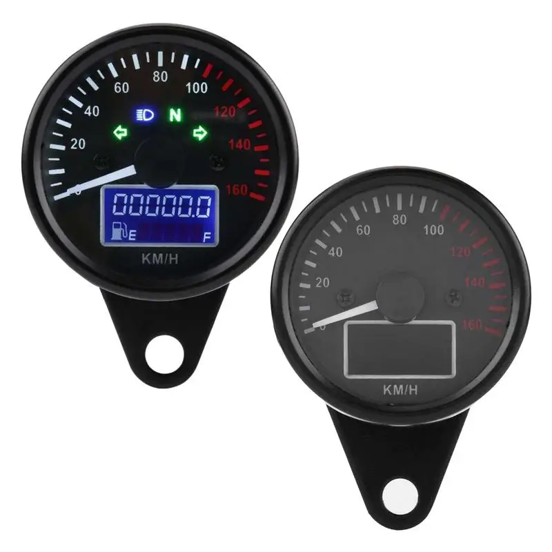 

Digital Motorcycle Tachometer Motocross Universal Digital Gauge Motorbike Accessories Waterproof LED Speedometer Odometer
