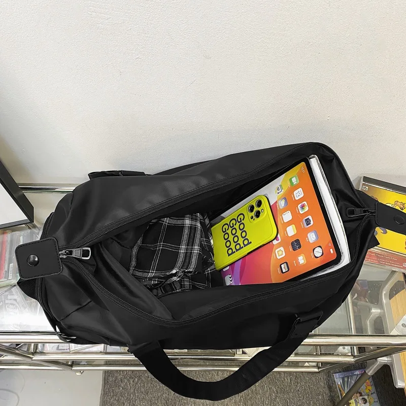 Casual Large Capacity Travel Handbags Women Shoulder Bags Storage Duffel Bags Oxford Cloth Female Fitness Totes Gym Sports Bags