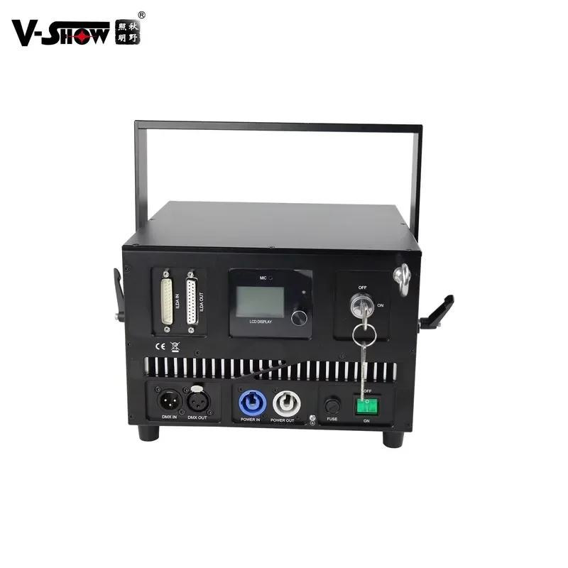 Фото Проектор световых эффектов VSHOW L1003 10W DJ Disco Light Pro LED для дискотек, сцены, вечеринок, ночных клубов и театров №3