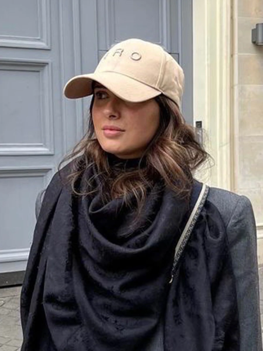 

Letter Embroidery Visors Woman Four Season Unisex Baseball Cap Casual Streetwear Decorate Adjustable Outdoor Snapback Hats 2022