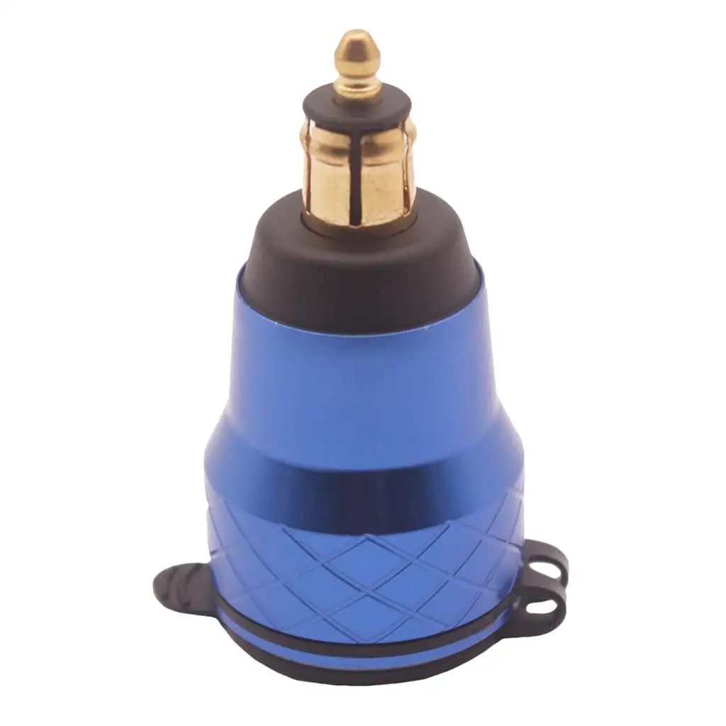 

DIN to Dual USB Motorcycle Charger Socket Blue for F800 F700 R1200GS