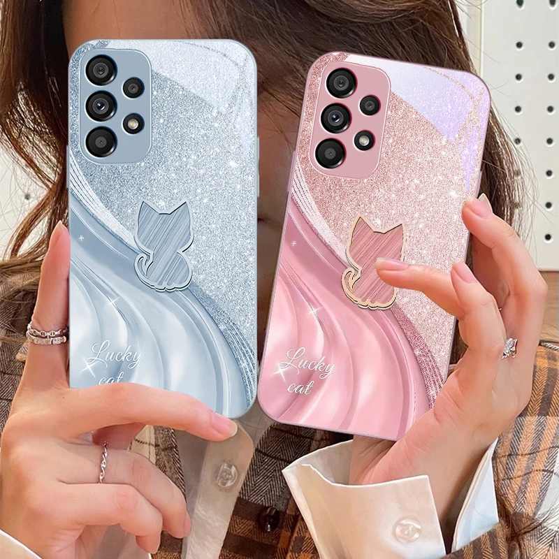 Чехол со сверкающими бриллиантами для телефона Samsung Galaxy S10 4G S20 11E 30 S21 21Fe 22 S24 Pro S23