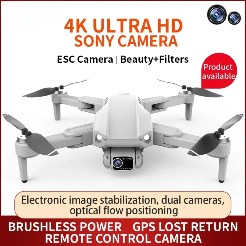 

5G Wifi L900 PRO SE Drone 4K камера GPS FPV бесколлекторный р/у вертолет HD Двойная камера мини-Дрон до 250G