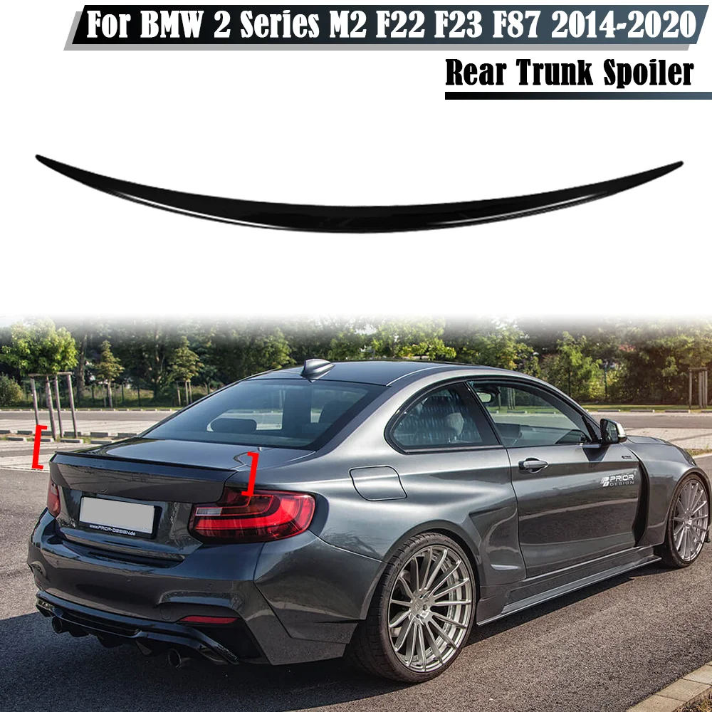 

Rear Trunk Spoiler For BMW 2 Series F22 Coupe / F23 Convertible / F87 M2 2014-2020 Trunk Spoiler Lip Car Styling