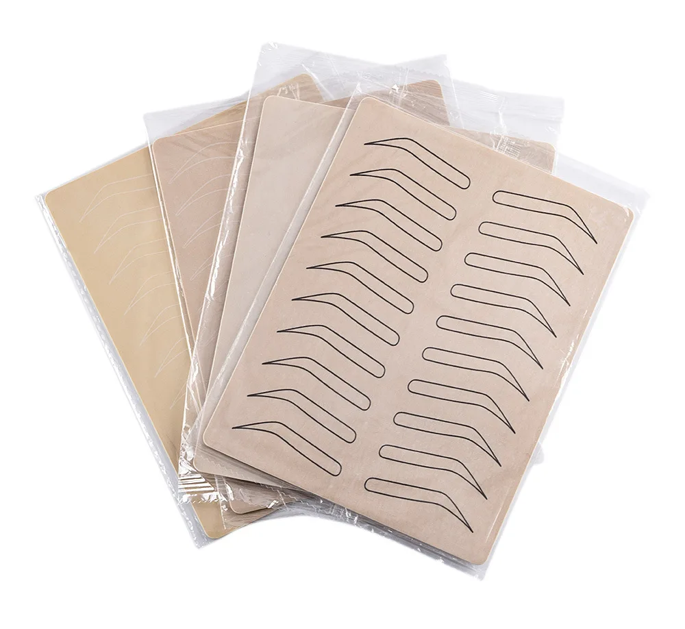 30 pcs Microblading inkless Practice Skin Eyebrow Training Tools Accessories Brow Shape