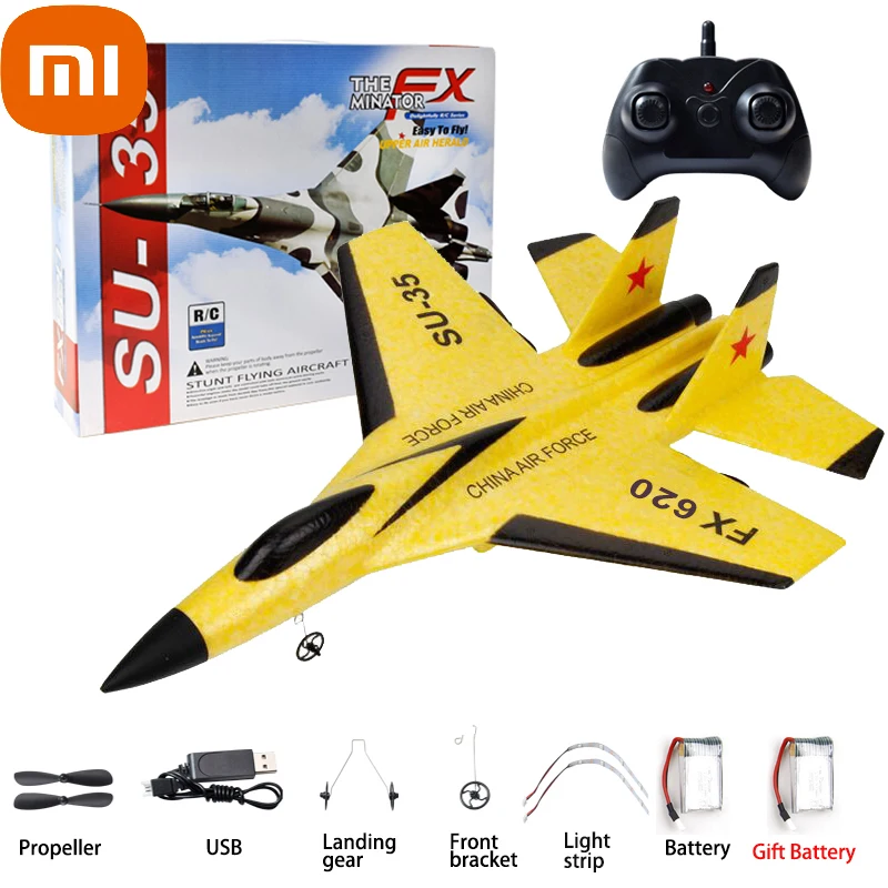 

Xiaomi RC Aircraft SU-35 Plane 2.4G Radio Control Glider Remote Control Fighter Plane Glider Airplane Boys Toys for Children