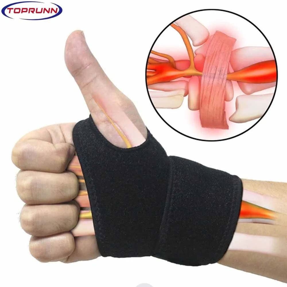 

Wrist Brace for Carpal Tunnel,Comfortable and Adjustable Wrist Support Brace for Arthritis and Tendinitis,Wrist Compression Wrap