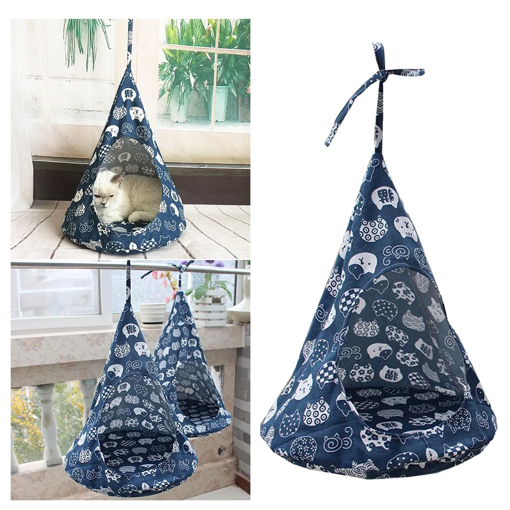 

Cat Hammock Bed Pet Hanging Window Indoor Hammockscats Cradle Swing Humster Cushion Beds Cones Basketanimals Small Cages