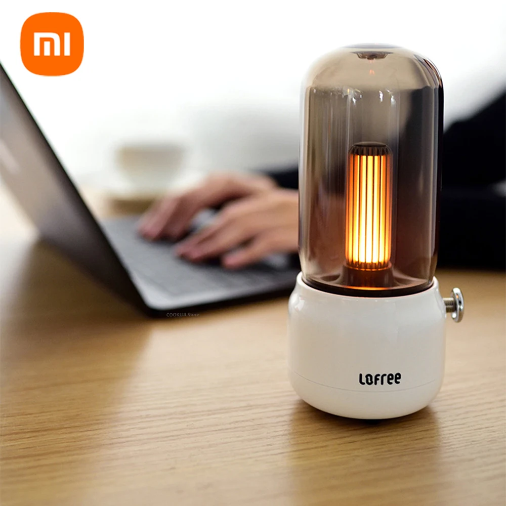 

Симпатичный светильник для кровати Xiaomi Youpin Lofree в стиле ретро, креативный модный светодиодный светильник для кровати, Портативная подставка...