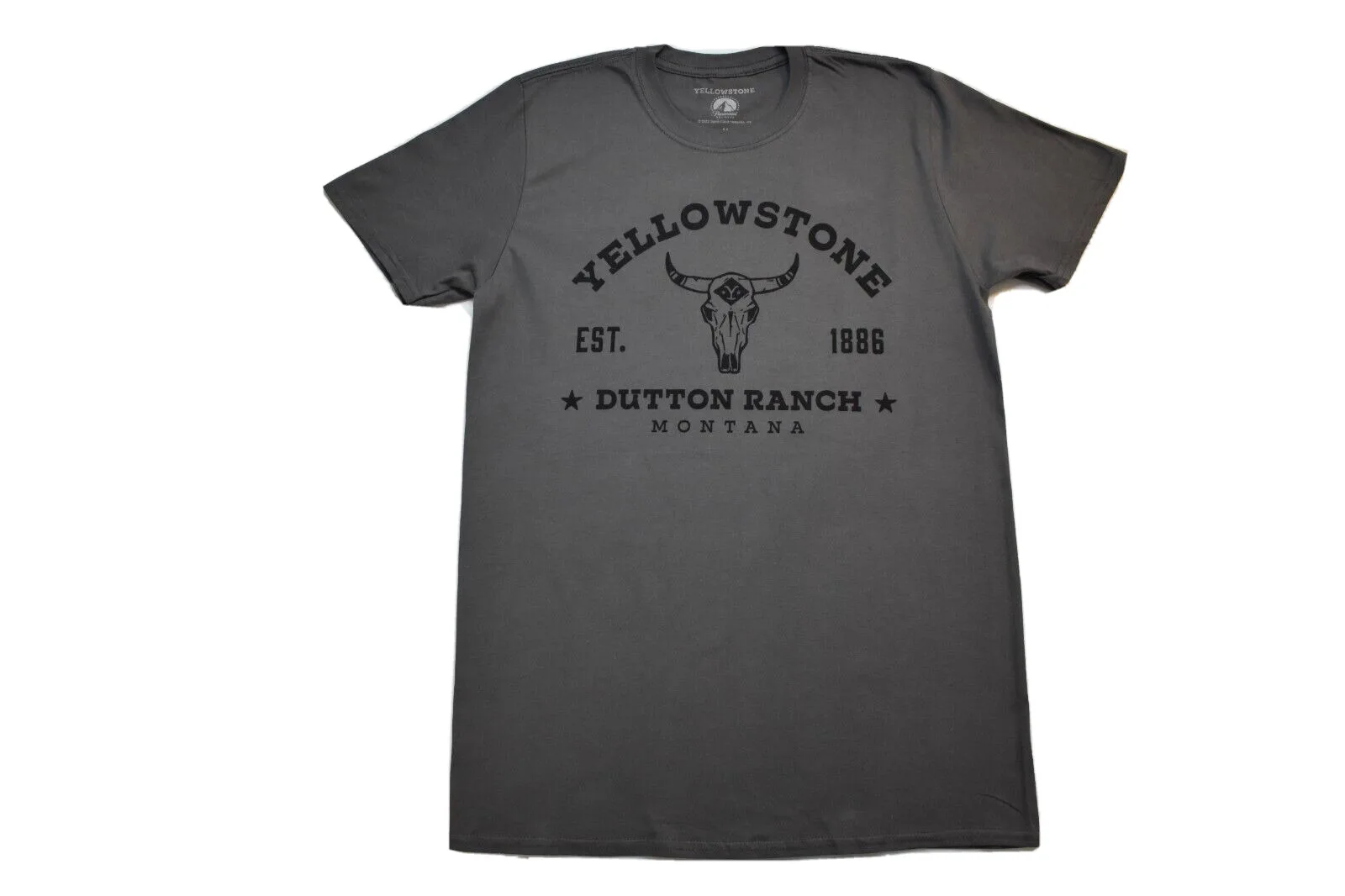 Мужская серая футболка Yellowstone Размеры S M L 1886