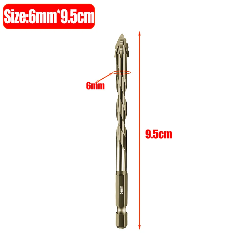 Сверла из сплава вольфрамовой стали золотого цвета