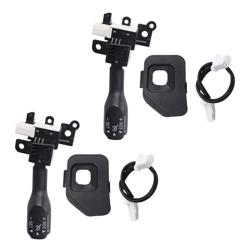 2X переключатель круиз-контроля 84632-34011 84632-34017 Для Toyota Corolla Yaris Vios Hilux Hiace Wish Auris Prius