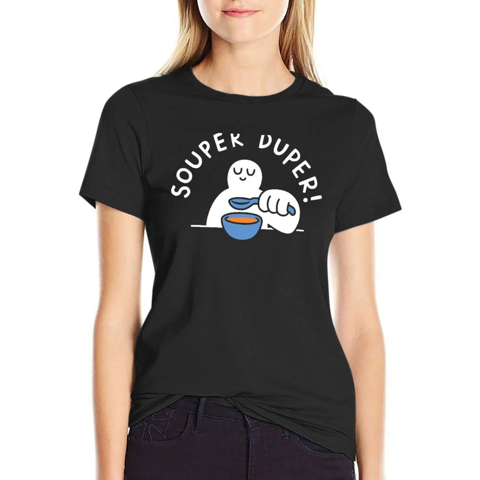 Souper Duper! Футболка летний топ красивая одежда женская футболка