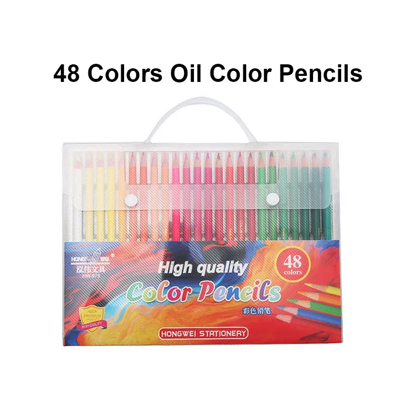 

Colored Pencils 48 Colors Professional Oil Color Pencils For Drawing Sketching Student Gifts School Art Supplies