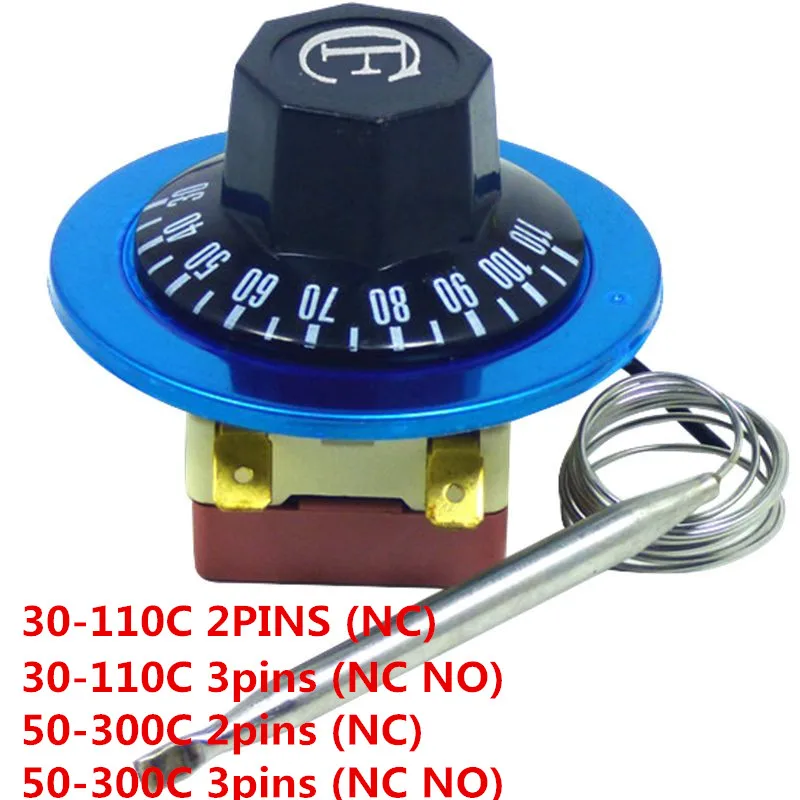 Контроллер температуры для духовки капиллярный термостат водонагревателя 1/2