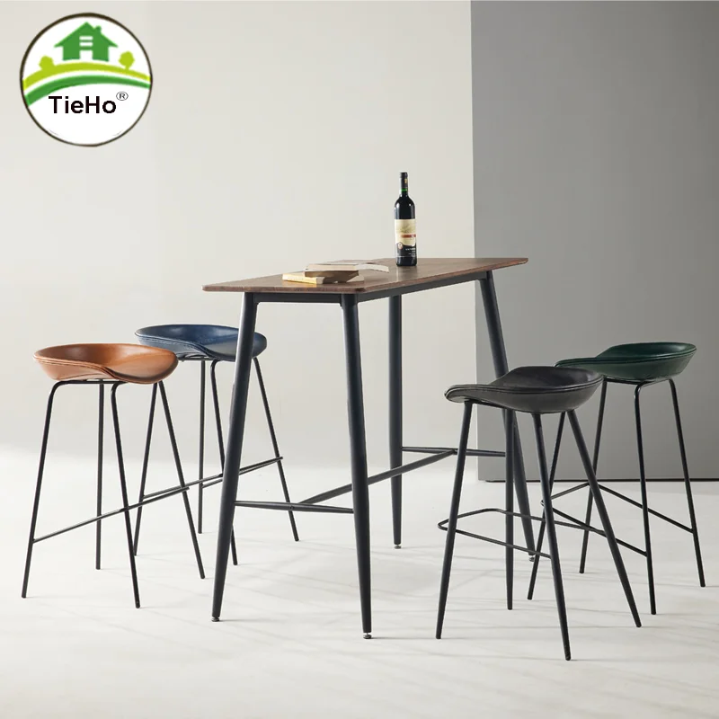 Современное минималистичное седло для дома барный стул в скандинавском стиле