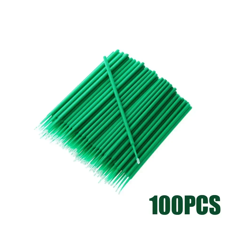 

100 шт., микрокисти для рисования, насадки для кистей для ретуши, авто, мини-кисть для детализации автомобиля, мини-спрей, автомобильный аппликатор, палочка