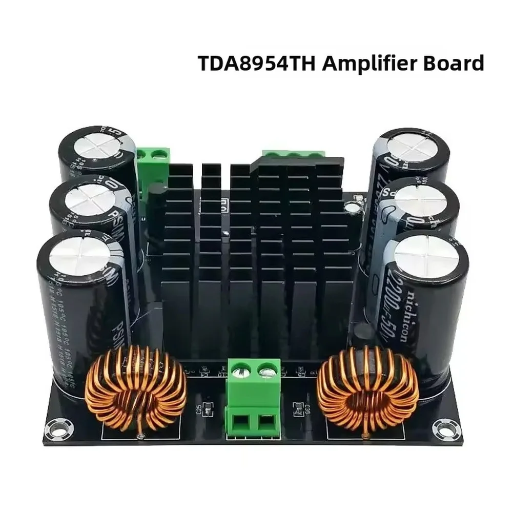 Фото XH M253 Высокомощная одноканальная цифровая аудиоплата TDA8954TH BTL режим 420 Вт аудиоплата для конденсаторов аксессуары плата №2