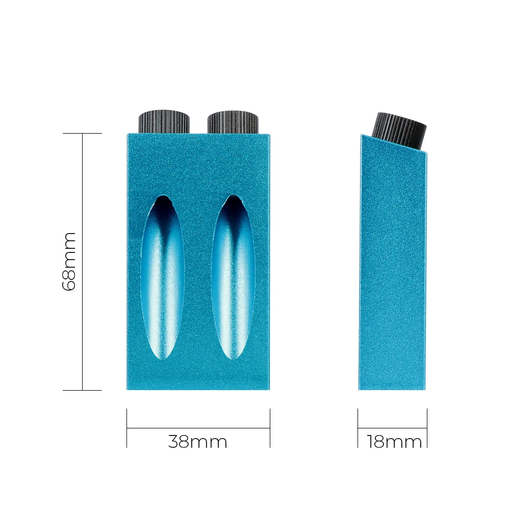Набор кондукторов для сверления отверстий комплект из 7/14/15 направляющих в дереве