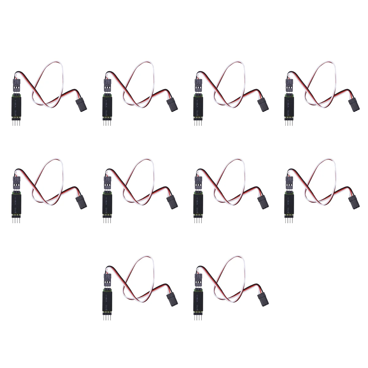 

10X LED Lamp Light Control Switch Panel System Turn On/Off 3CH for Traxxas Hsp Redcat Rc4Wd Tamiya Axial Scx10 D90