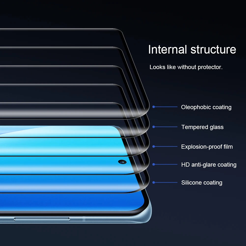 NILLKIN For Xiaomi 12 pro Glass 3D CP+ Max Anti-Explosion Tempered Glass For Xiaomi 12x For Xiaomi 12 Screen Protector