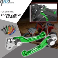 klx250dtracker 1993 2016 motorcycle pivot dirt bike brake clutch handles levers for kawasaki klx125 d tracker125 2010 2016
