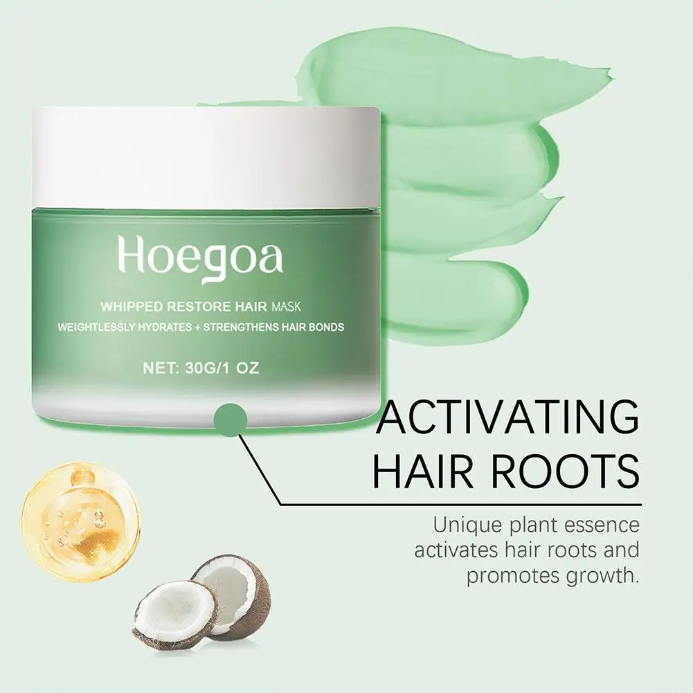 Маска для взбитых волос восстанавливающая авокадо увлажняющая маска