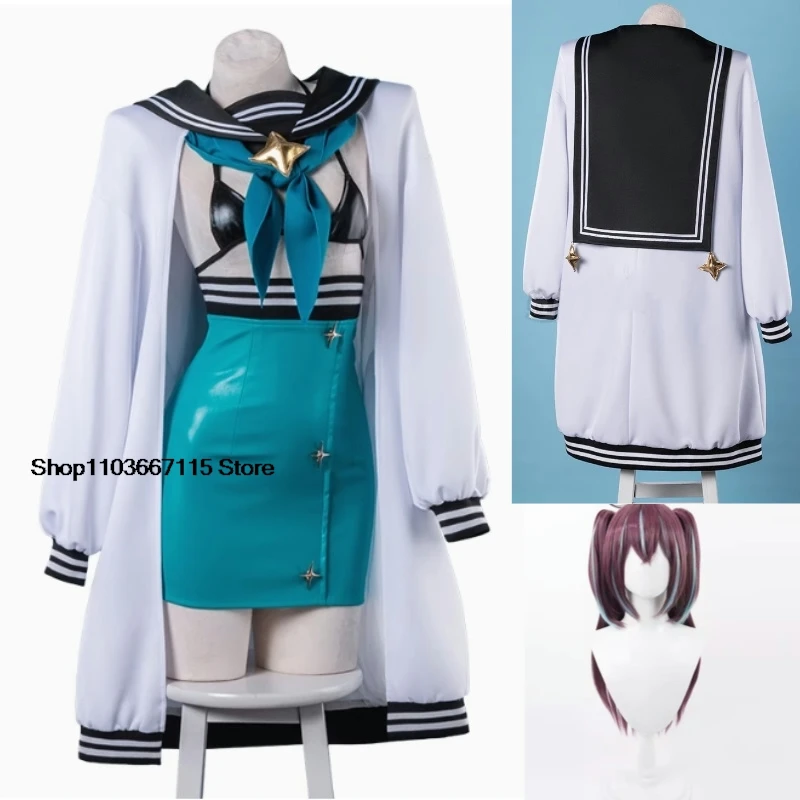 Парик для косплея Mahou Shoujo ni Akogarete Akoya Matama волшебный косплей магия гусет волшебные