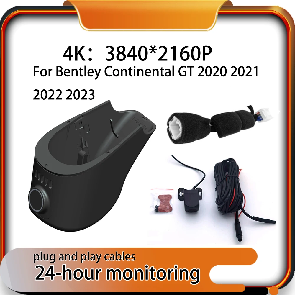 Wi-fi Gps 4k 2160p For Bentley Continental Gt 2020 2021 2022 2023