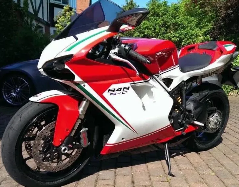 

Литьевая пресс-форма, новые комплекты обтекателей из АБС-пластика, подходят для Ducati 848, 1098, 1198, 2007, 2008, 2009, 2010, 2011, 07, 08, 09, 10, 11, 12, красный, зеленый