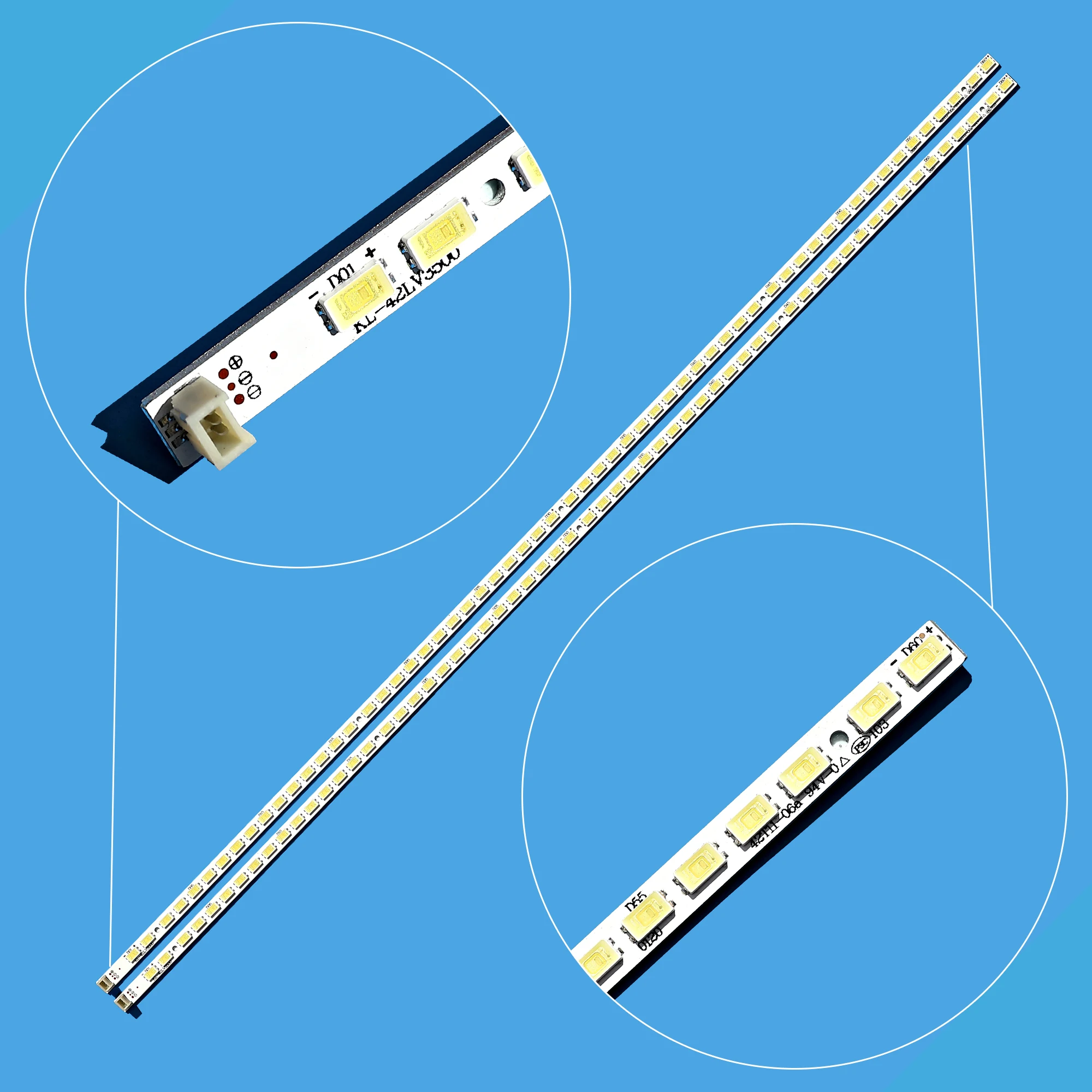 LED Backlight strip(2) FOR 42LV3551 42LV3550 42LV5500 42P21FBD T420HVN01.1 T420HW06 T420HW08  42LD420 CA T420HW0