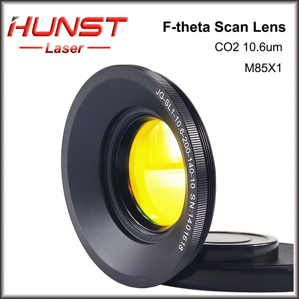 HUNST CO2 F-theta Scan Lens 10 6 мкм 70 110 175 210 250 300 мм Полевая линза для лазерного гравера