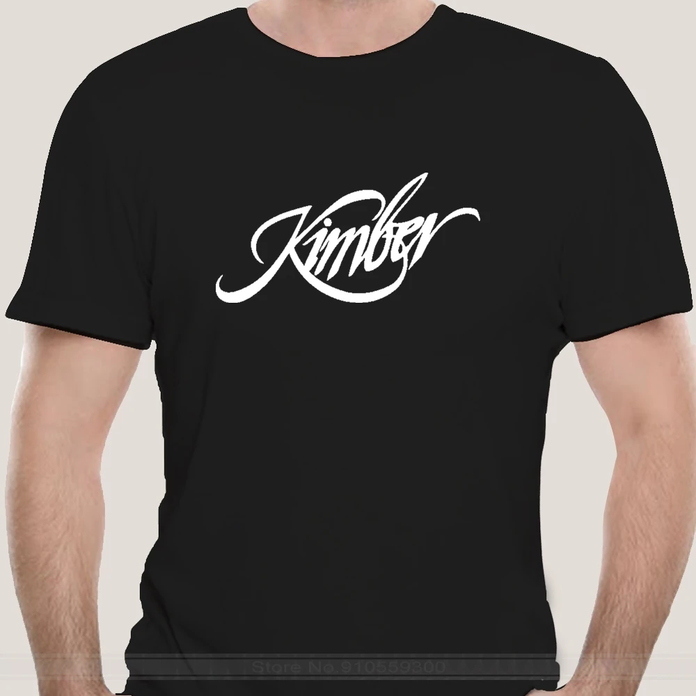 

male brand teeshirt men summer cotton t shirt #342243 Kimber 1911 pistol T-SHIRT