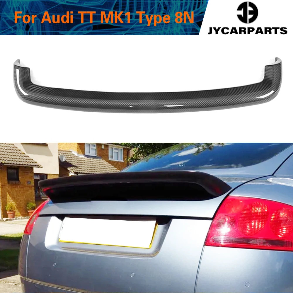 

Rear Trunk Lip Spoiler Boot Wing for Audi TT 1998 - 2006 MK1 Type 8N Carbon Fiber Rear Trunk Spoiler Wing Lip