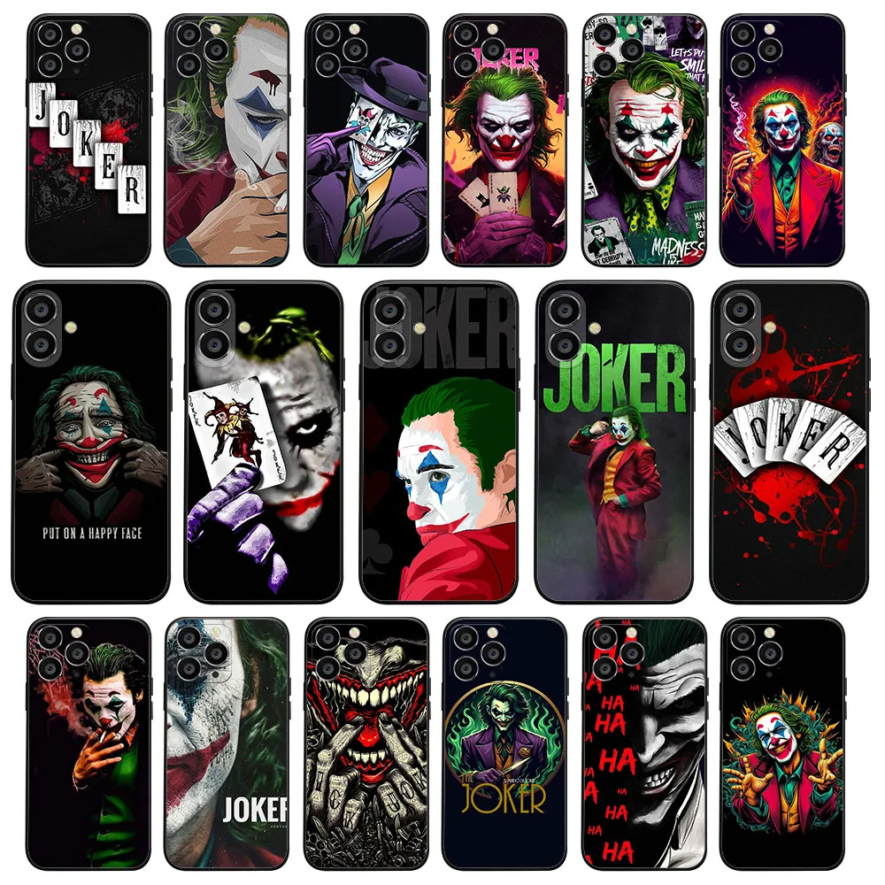 Матовый черный чехол для Huawei Y5 Y6 Y6P Y6S Y7 Y7A Y9 Prime Honor 8A 8X Mate 10 Lite Pro KD-66 Джокер Курение