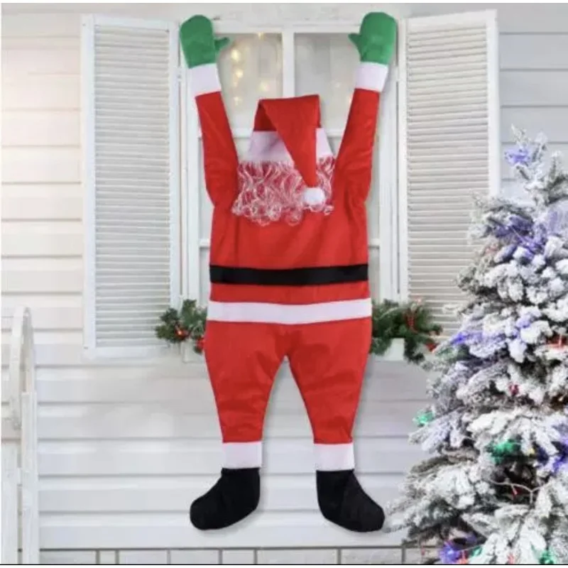 

Новое поступление, Санта-Клаус, украшение на стену для скалолазания, рождественские Смешные подвесные украшения, подвесное украшение, подарок