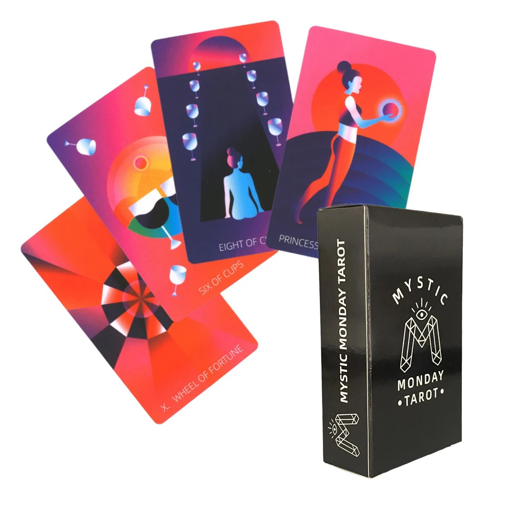 Mini Mystic Monday Tarot English Version for Fortunetelling Fate Predictions Cards Board Deck Toro Mini Mystic Monday Tarot English Version for Fortunetelling Fate Predictions Cards Board Deck Toro