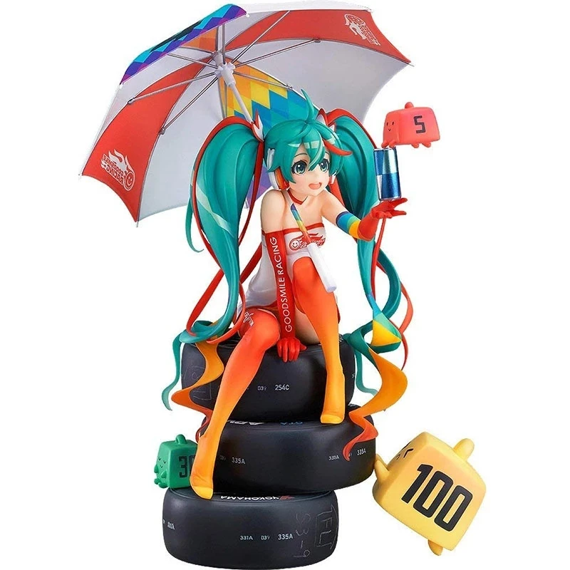 Фигурка аниме Hastune Miku игрушка кавайная мультяшная статуя виртуальной певицы