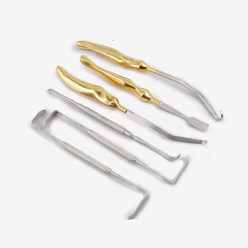 Costal Cartilage Six Sets Of Nasal Plastic Instruments Costal Cartilage Stripper Hook Stripper Double Head Left And Right Shovel