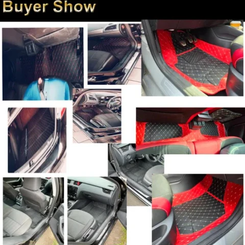 Автомобильный роскошный кожаный напольный коврик на заказ для Toyota Auris 2006, 2007, 2008, 2009, 2010, полный комплект, женские водонепроницаемые аксессуары