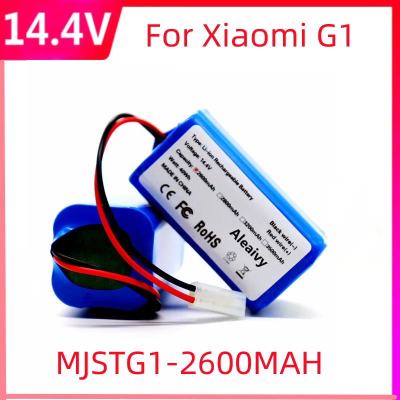 

New 14.4V 3400mAh 2800mAh Li-ion Battery Pack For XIAOMI MIJIA Mi Robot Vacuum-Mop Essential G1 MJSTG1, SKV4136GL