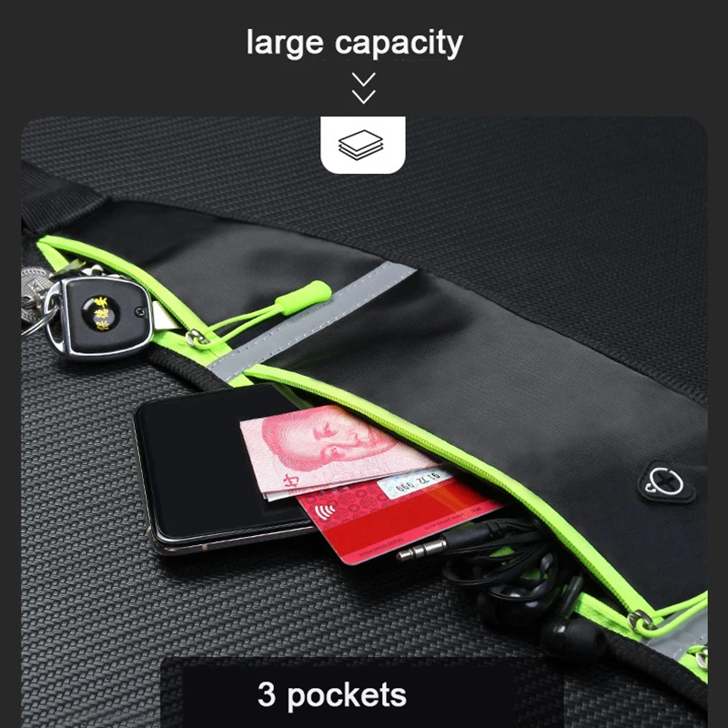 Дешевые поясные сумки для бега мужчин и женщин забавная Спортивная Сумочка