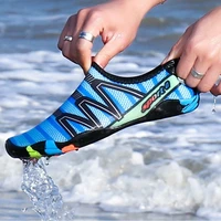 elastic slip on lightweight aqua shoes men women surfing quick dry breathable water shoe unisex breathable upstream beach shoes