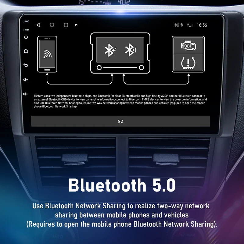 Автомобильный мультимедийный видеоплеер JHMCQ 2DIN Android 10 для Subaru Forester 3 SH 2007-2013 4G + Wi-Fi