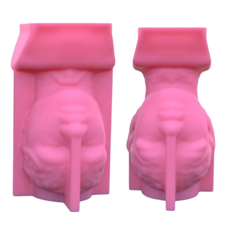 

Y51E King Queen Portrait Silicone Mold Succulent Flowerpot Cement Plaster Molds