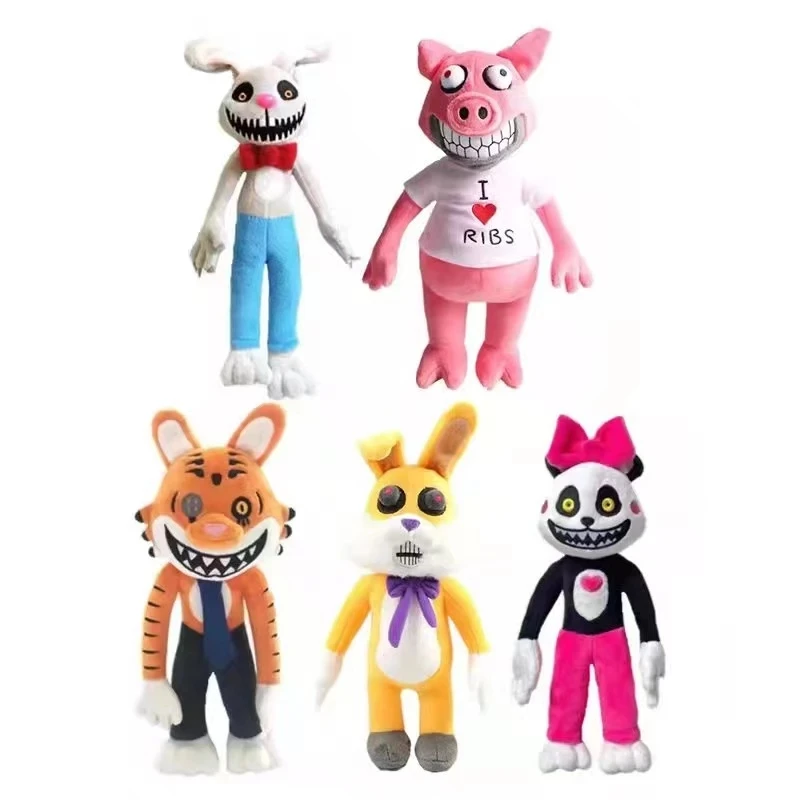 Mr Hopps игровой домик 2 плюшевая игрушка Stripe мягкая кролик игрушки Kawaii hopp Miss bo